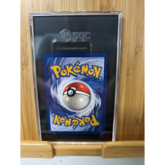 Fire Energy 98/102 Base Set Unlimited Common Pokemon Card Sgc Graded 10 Gem - Picture 2 of 2